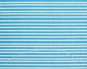 Half Yard Hello Pilgrim Stripe in Blue, Lizzy House for Andover Fabrics, 100% Cotton Fabric