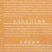 LAST PIECE Half Yard Sunkissed Text in Orangesicle, Sweetwater for Moda Fabrics, 100% Cotton Fabric