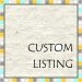 Custom Listing for Destiny