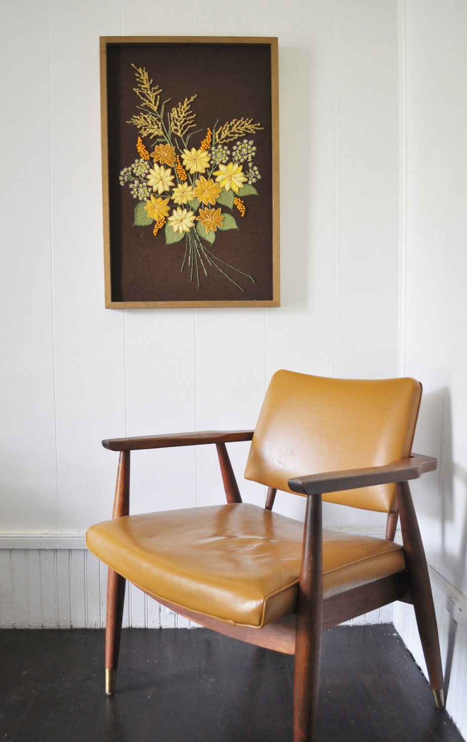 Large Crewel Embroidery