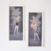 Framed Ballerina Prints - Mid-Century