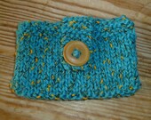 Blue and Gold Card Wallet