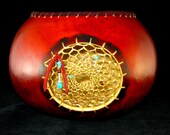 Dream Cache - Native American Inspired Gourd