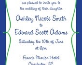 Retro Wedding Package- includes Save the Dates, Invitations and RSVP Cards