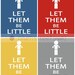 Paper Dolls - "Let Them Be Little" - Boy Version - 8x10 Printable Art
