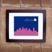 Modern Atlanta Skyline Print - Printable 8x10
