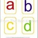 Alphabet Flashcards with common punctuation PDF
