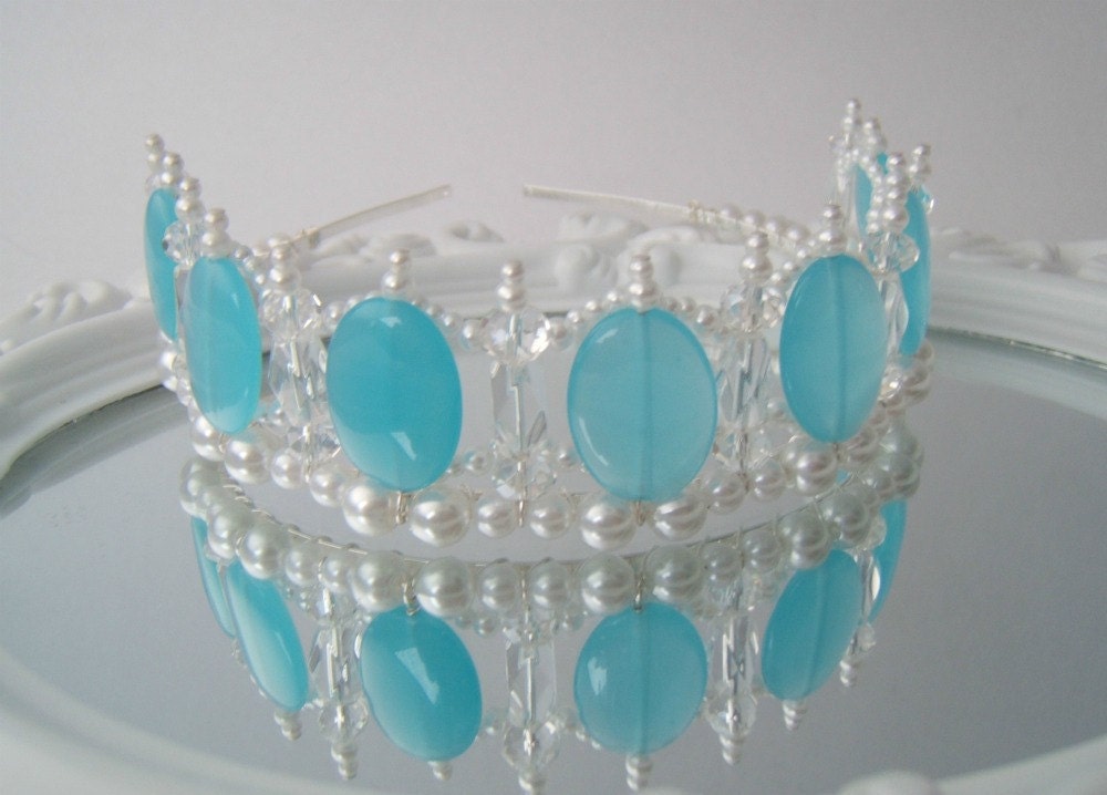 Child's Turquoise Tiara