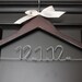 custom wedding date bride dress gown hanger