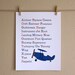 Airplane Alphabet Nursery Decor, 8x10, Unframed