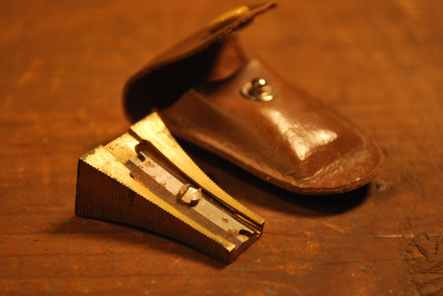 Antique Pencil Sharpener Faber Castell Janus 4048 by MakersToolbox