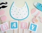 Photo Booth Props - Baby Shower 12 Piece