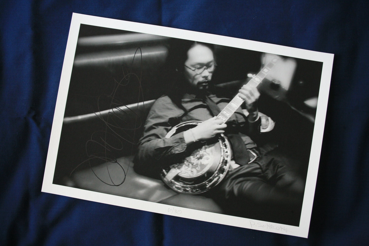 Joe plays Cello (Autographed)