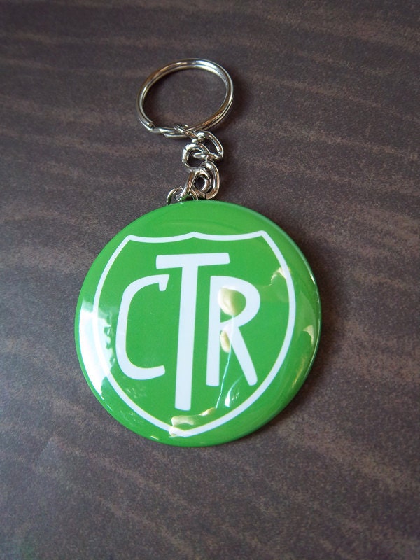 CTR Keychain - 2.25 Inch Metal