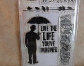 Tim Holtz Life's Possibilities Clear Stamps by Stampers Anonymous-FREE SHIPPING