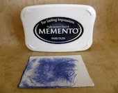 Memento Paris Dusk Navy Blue Midnight Dye Ink Stamp Pad by Tsukineko-FREE SHIPPING