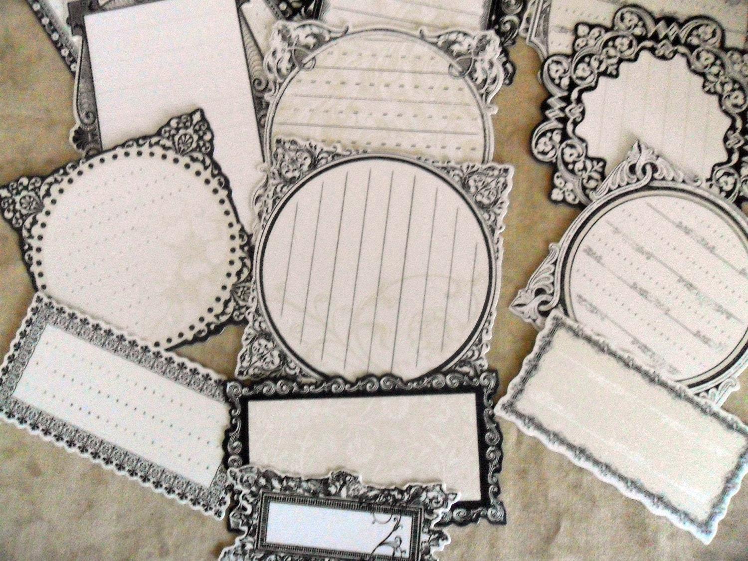 Narratives Journaling Frames by Karen Russell with Creative Imaginations-SALE
