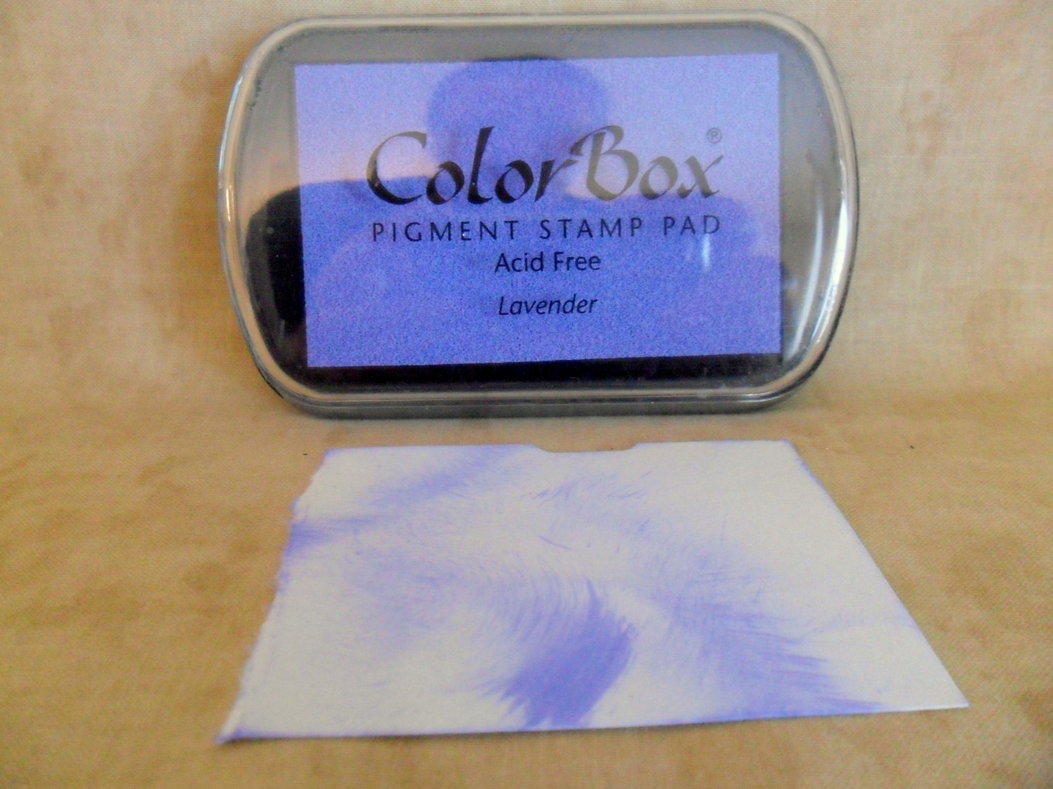 Colorbox Lavender Purple Pigment Stamp Pad-FREE SHIPPING