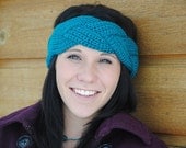 Instant Download - CROCHET PATTERN PDF - Natalie Braided Ear Warmer  - Permission To Sell Finished Items