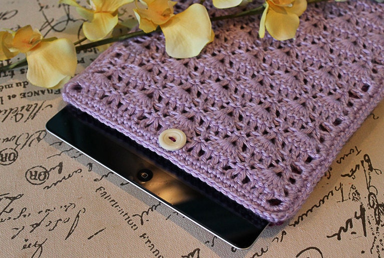 Instant Download - CROCHET PATTERN PDF iPad Case/Cover - Permission To Sell Finished Items