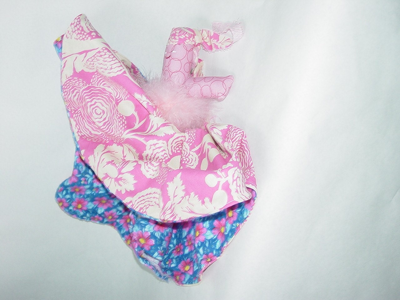 Reversible Doll, In the Pink Topsy Turvy Doll, Ragdoll, cloth doll