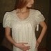 Ladies size Med/Authentic 1970s Worthington Tent Dress Eyelet Ivory Lace /Tent /swing Dress/ Cocktails/party dress/Fall Ivory swing Dress