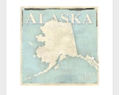 Alaska Art Print  -11x14 -