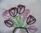 Tulips in Bloom Hand Embroidery Pattern