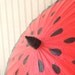 vintage canvas parasol - handmade in thailand - watermelon