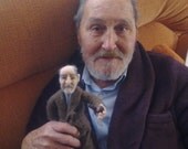 OOAK art doll,Personalized Custom  doll. Portrait fiber sculpture. Free shipping