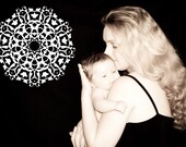 Intricate, Lace, Baroque, Doily,  Medallion - Decal, Sticker, Vinyl, Wall, Home, Bedroom, Office Decor