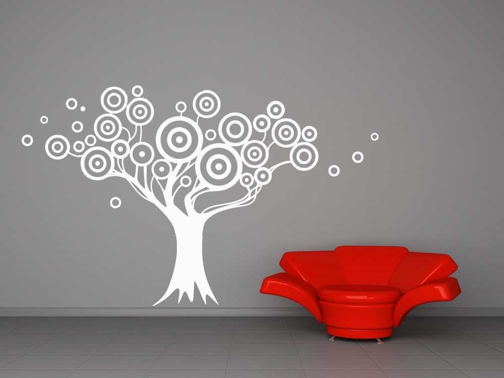 Target Tree, Bulls Eye, Bullseye - Decal, Vinyl, Sticker, Kid's Bedroom, Nursery, Home, Wall, Office Decor