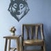 Wolf, Huskey, Dog Face - Decal, Vinyl, Sticker, Wall, Home, Office, Dorm, Bedroom Decor