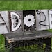 Alphabet Photography Custom  ANY 5 LETTER WORD framed