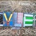 Alphabet Photography Custom  ANY 5 LETTER WORD framed