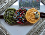 Gorgeous Posh Boho Hippie Chick Orange Brown Turquoise rosette flower feather Headband Baby & girls photograpy prop Bow Rosette