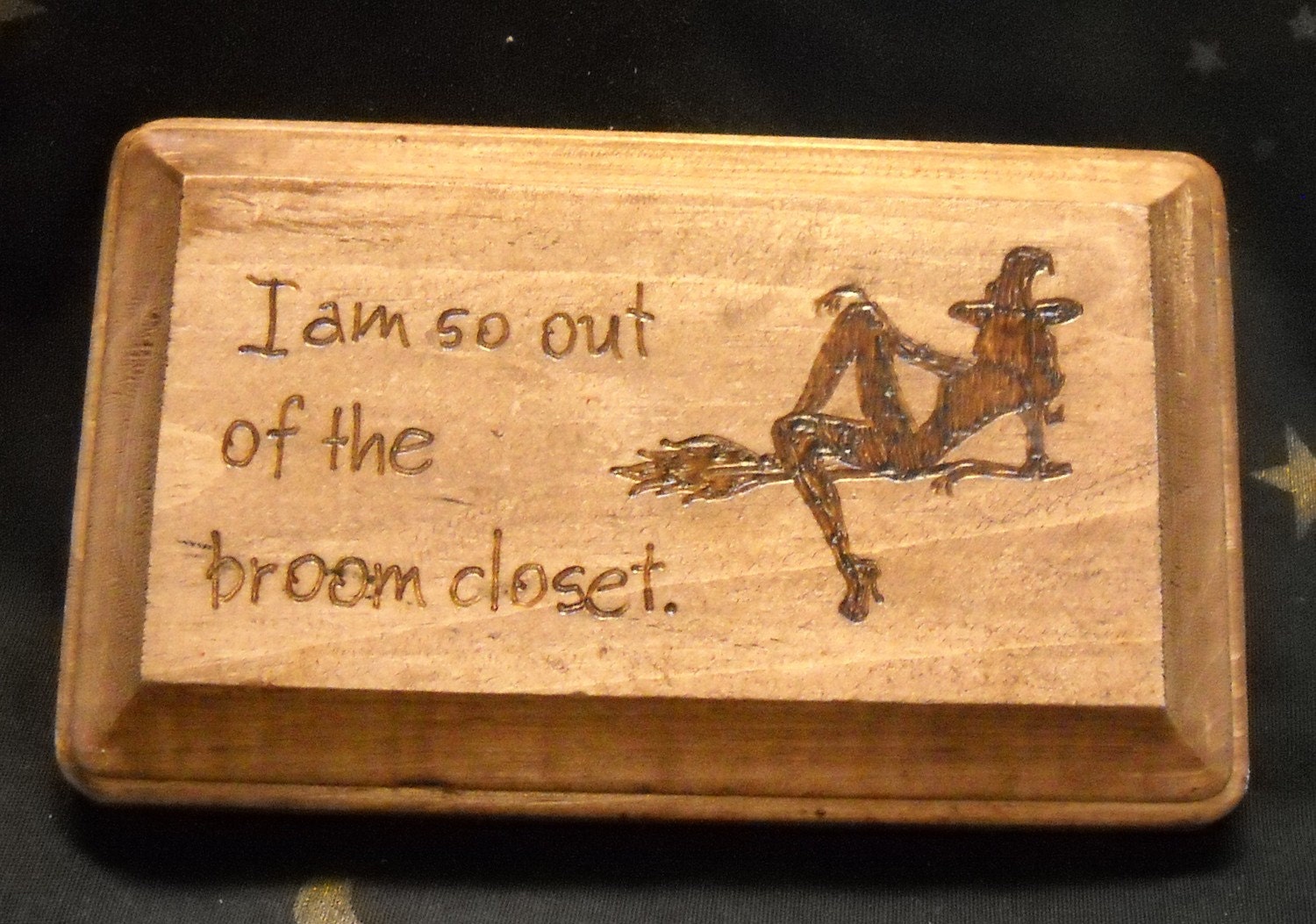 Out of the broom closet