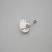 Vintage Sterling Brooch Hand Flower I Give My Love To You