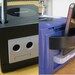 NEW VERSION: Upcycled GameCube Desk Organizer (Black)