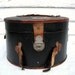 Vintage Hat Box Leather 1920s