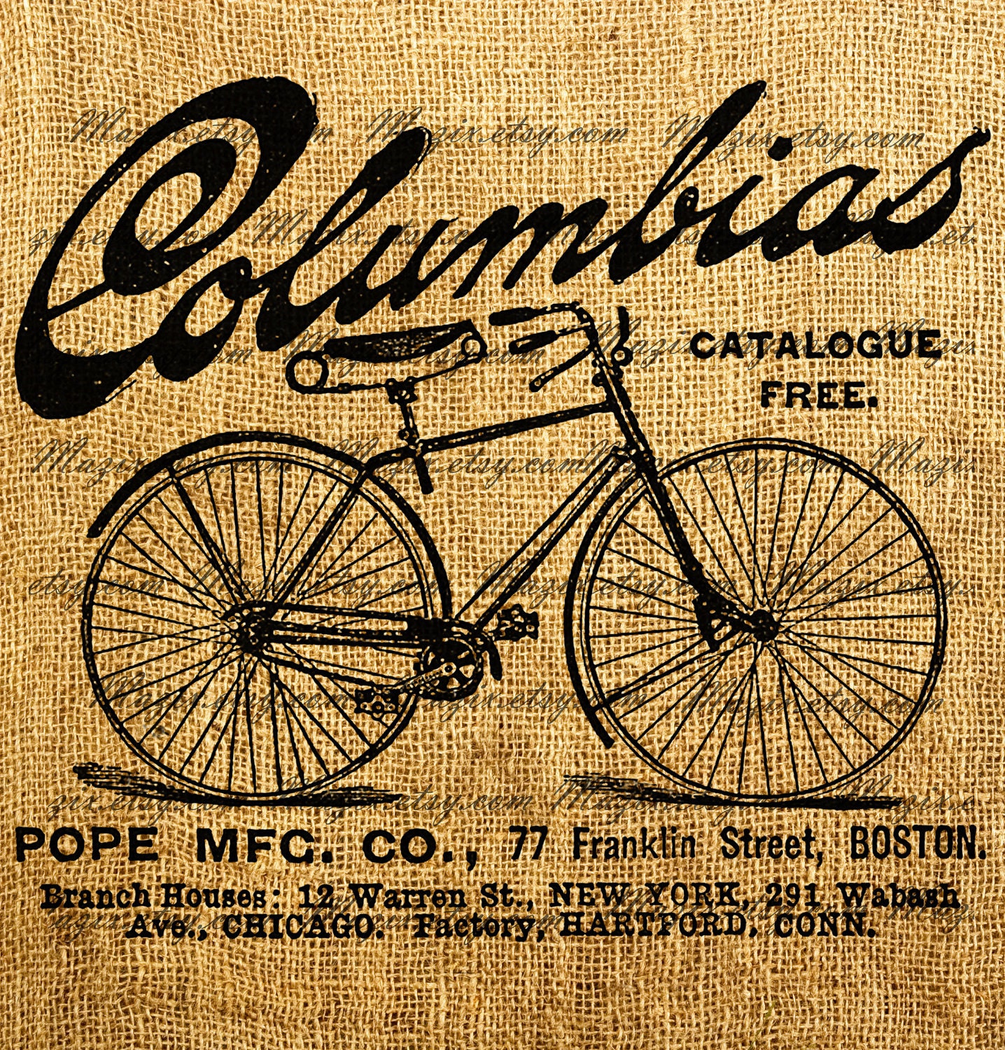 Vintage Bicycle Ads 82