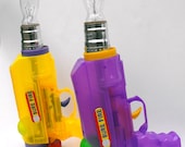 SALE-10 DOLLARS OFF Purple Dollar Store Toy Gun Lamp