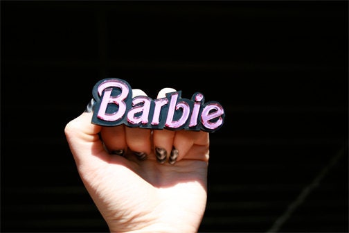 barbie font alphabet