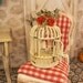 Cage dollhouse miniature