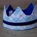 Newborn Fabric Crown - Mini Preppy Prince