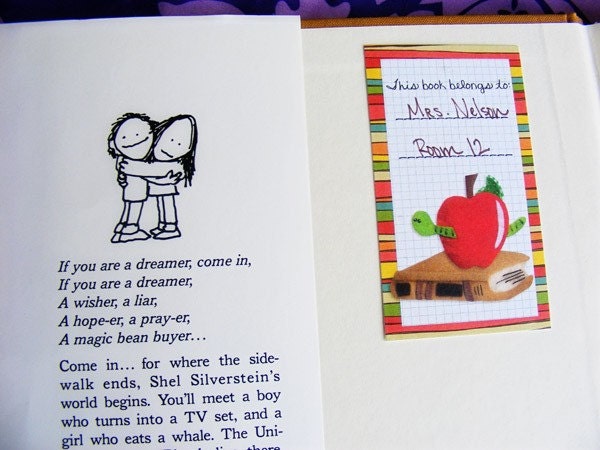Bookworm Bookplates