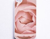 iPhone Case: Pink Rose. White Case. Pretty Flower. Mothers Day. Rose Petals. Garden. READY-TO-SHIP