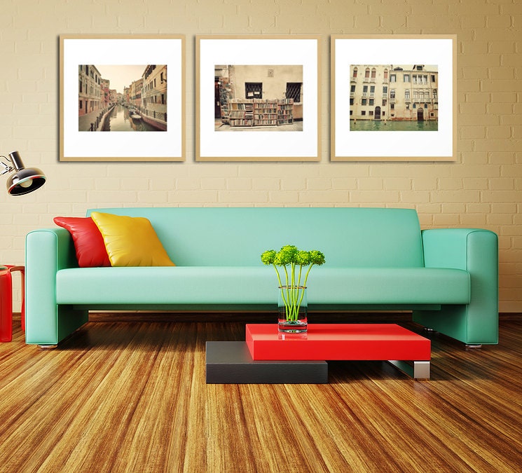 Dreamy Venice Photography Set. Italy Photography. Wedding Gift. Italy Décor. Fine Art Photography. Size A4