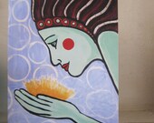 Lightworker - Blank Greeting Card and envelope