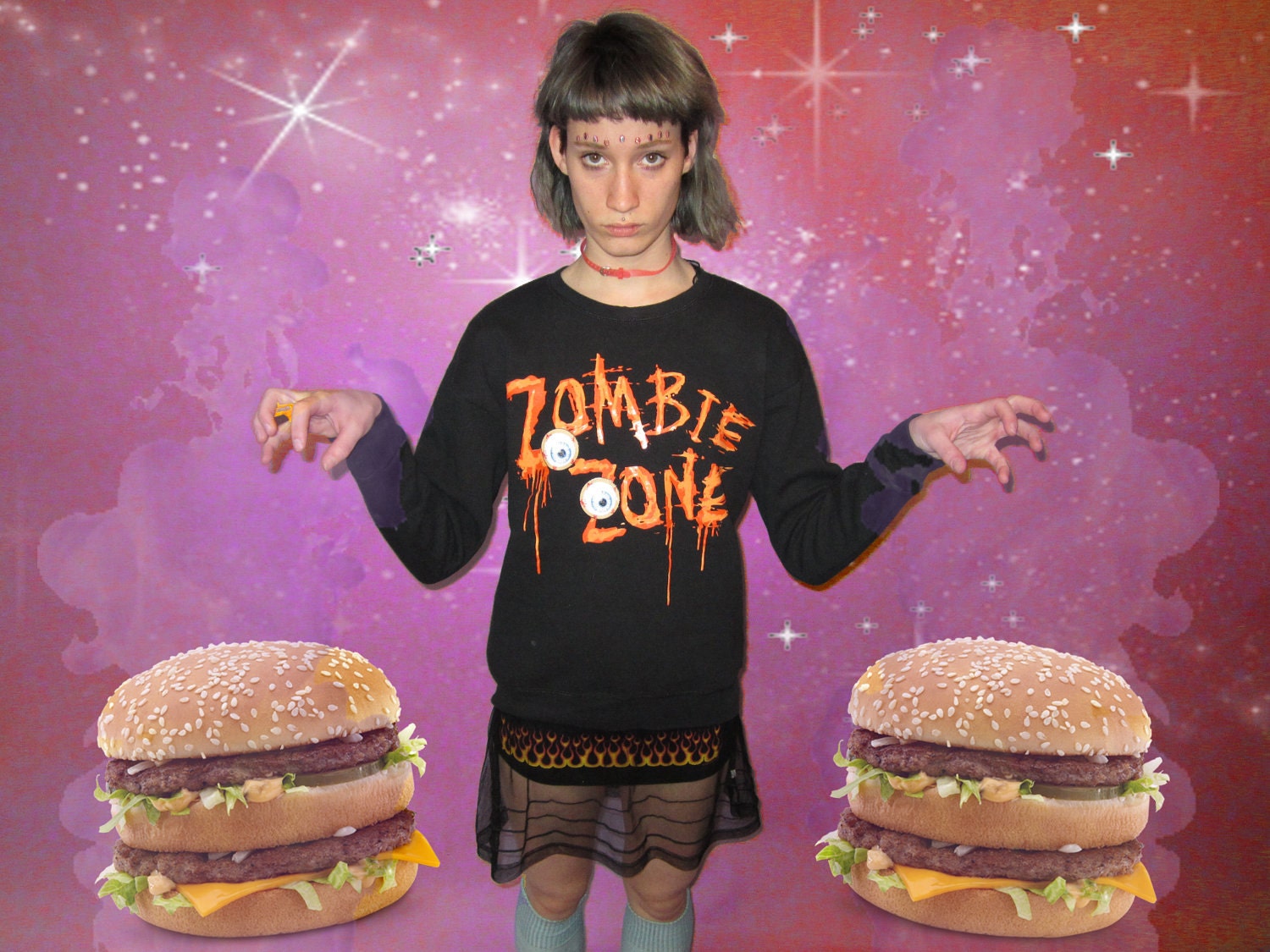 ZOMBIE ZONE SWEATER
